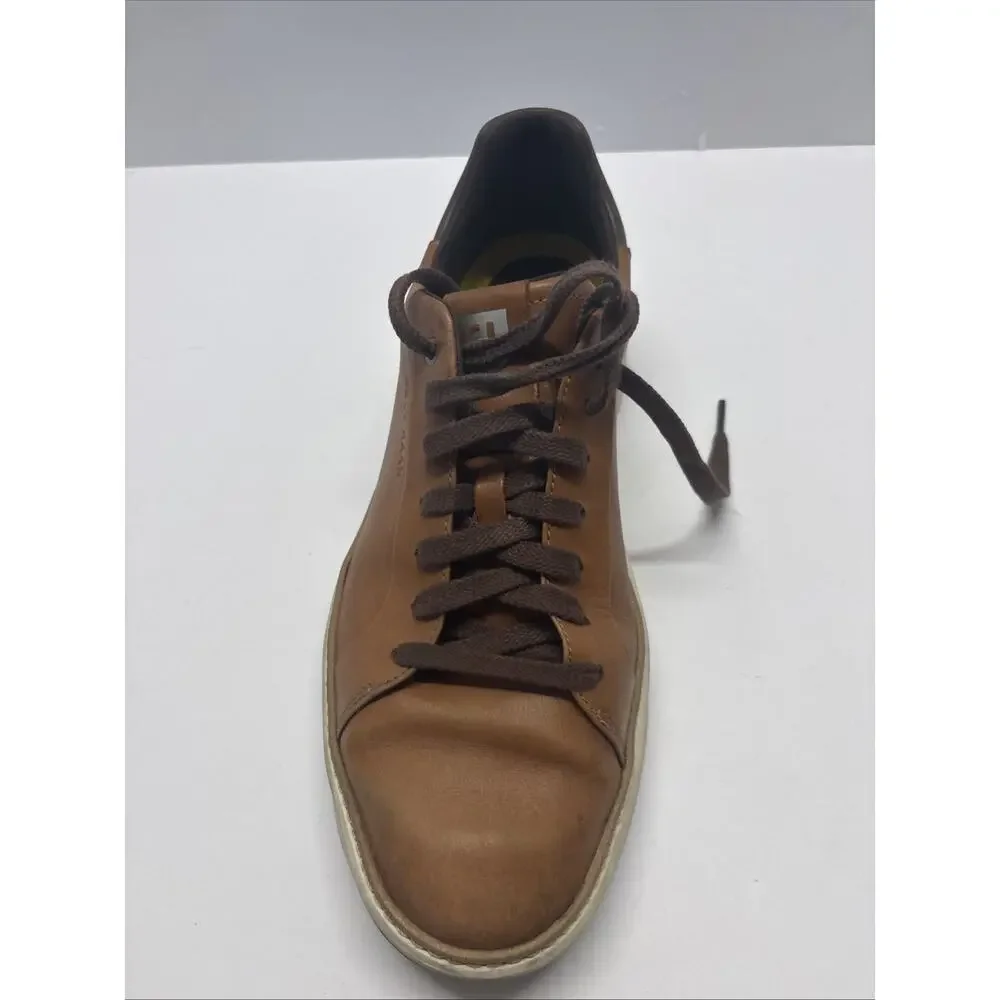 Cole Haan Grand360 Men's 10.5 Brown Leather Perforated Sneakers C39793